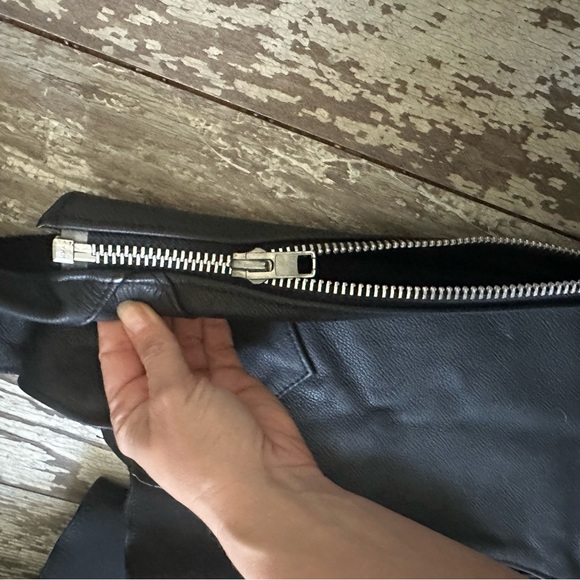 Harley-Davidson Black Leather Chaps, women's, size M - Picture 7 of 10